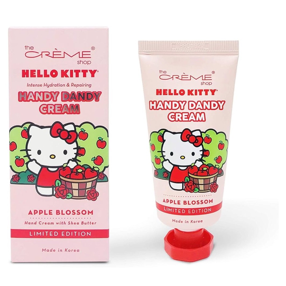 The Creme Shop Hello Kitty Apple Blossom Handy Dandy Hand Cream, NWT.